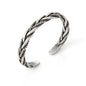 S925 Sterling Silver Twisted Woven Bracelet - Bracelets Express
