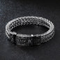 Titanium Steel Double Row Coarse Bracelet