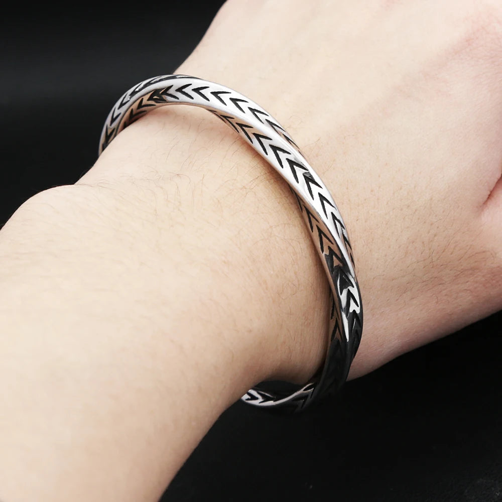 Stainless Steel Mobius Bracelet - Bracelets Express