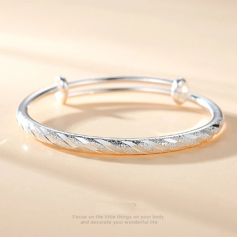 925 Sterling Silver Cuff Meteor Bracelet - Bracelets Express