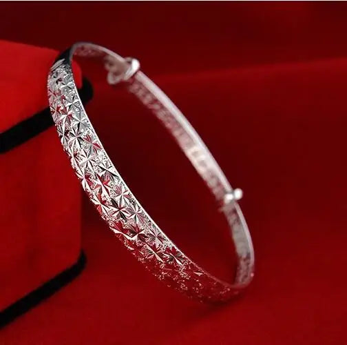 S925 Sterling Silver Shining Star Bracelet - Bracelets Express